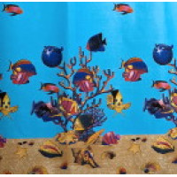 5416M  Шторка для душа Miranda RED SEA, 180х200см