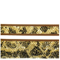 2911BG  Шторка для душа Miranda SAHMARAN SNAKE, 180х200см, бежевий