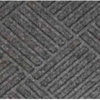 Килимок гумовий з ворсом 80x120x0,5 см Сірий К-504-1-сер