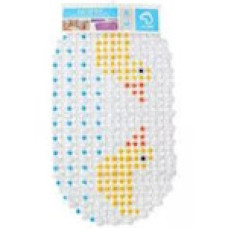 Килимок для ванни "Каченята" 66x34 см силікон PL-0673