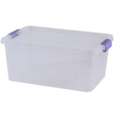 KP0972CL  Контейнер 17 л (24) FAMYLY BOX (прозорий)