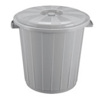 KP0133GR  Бак (30) для сміття 50л "Баттал" сіре