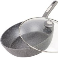 4276GR  Сотейник Ø26см. алюм. "Granite" покрыт. с Крышкой