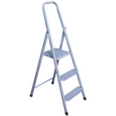 Драбина STEEL HOME 3 сходинки метал труба 3x2x0,8 см 132x46x9 см H0,64 м 4,31 кг EUROGOLD 213