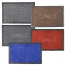 TZR08192  Килим під двері  з кромкою, з малюнком, 45*70