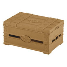 KP0109CU  Декоративний ящик (12) з кришкою №2 (капучино)