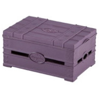 KP0109PR  Декоративний ящик (12) з кришкою №2 (чорнослив)
