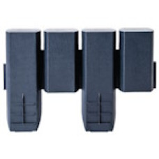 Набір парканчиків для клумб і грядок 130x90x15 см Граніт 127076-3
