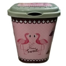 KP0190FL  Корзина для білизни  прінт 55 л.  Flamingo