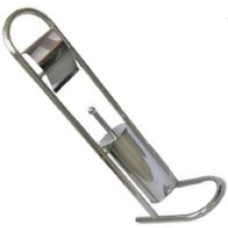 PL-5372  Стойка WC-SK-39, Tuba, ерш + держатель бумаги с крышкой,  хром