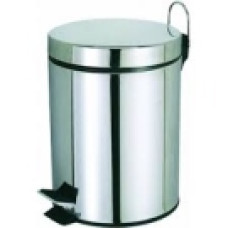 10-12L\1216  Ведро для мусора хром 12L