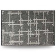 1000007895  Килимок для підлоги тафтинговий ТМ Dariana MINI 40*60 см св.-сірий/сіра полоса