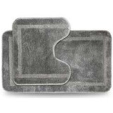 1000007900  Набір килимків для ванни тафтинговий ТМ Dariana STANDARD 57*100+57*50, сірий
