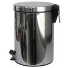 PL-1580  Ведро мусорное с педалью, 7л., хром