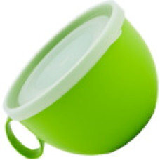 Чашка з кришкою "Кроха" 0,5 л Оливковий 168006/1