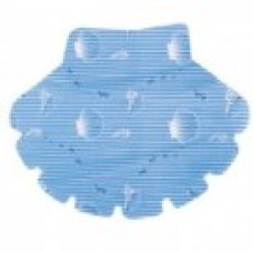 YW08339  Коврик "Ракушка голубая", 65*50см