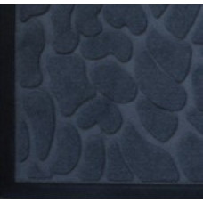 TZR01456/Gr  Килимок під двері з кромкою, з візерунком, сірий, 60х90 см
