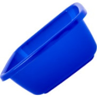 121042/6 Таз квадратний, 6л, (синій)
