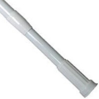 Карниз для ванної 110-200 см D22 мм Feniks Білий PL-34550