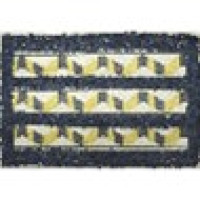 SI10074  Коврик для ванной с рисунком, черно-белый, ТМ МД, 50 * 80 см