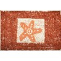SI10077  Коврик для ванной цветной с рисунком "Морской",ТМ МД,  40 * 60 см