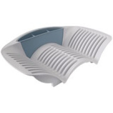 Сушарка для посуду з органайзером 51x36x13 см White Cement 920450