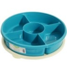 BG-394  Контейнер для продуктов пластиковый, пять секций, 2л. TM Bager (Турция)