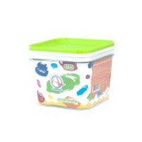 169058/5  Емкость для сыпучих продуктов, "Фікс", 0,6л. / оливк./