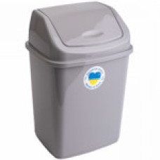 Відро для сміття з хитною кришкою 5 л Какао 122061/16/0