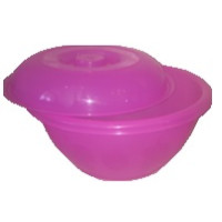 Миска пластикова "Фрукти" 3 л з кришкою 250x140x107 мм EMF30k