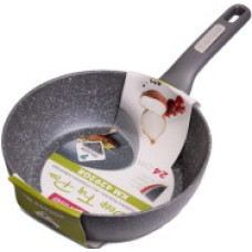 Сотейник D24x7,5 см алюміній з покриттям Granite 4292GR