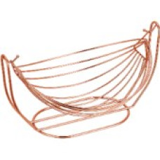 PL-3567  Корзинка для Фруктов "Колыбель" COPPER 30х22х16,5см. Тадар хром