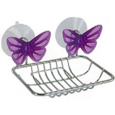 W2560  Мыльница  на присоске  (бабочка)