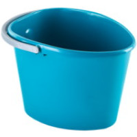 Відро серцеподібне 10 л Сизо-Блакитний 122021/7
