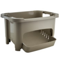 Кошик для зберігання овочів 39x29x29 см Какао 122077/2