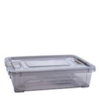 Контейнер Smart Box "Practice" 16x12x4 см із защіпкою 0,4 л Коричневий Прозорий Какао 123078/2