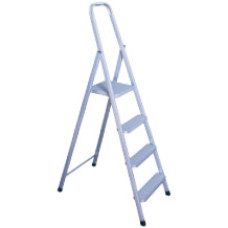 Драбина STEEL HOME 4 сходинки метал труба 3x2x0,8 см 156x49x9 см H0,87 м 5,18 кг EUROGOLD 214
