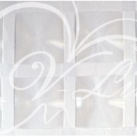 66662-T-004-1  Шторка для ванної кімнати  EVA  "Північне сяйво" 180х180см білий, клітинка