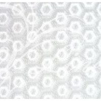 66662-T-007-1  Шторка для ванної кімнати  EVA  "Північне сяйво" 180х180см білий, кружечки