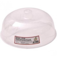 Кришка СВЧ 25 см без клапана 25x10 см Прозорий ESVC25/0