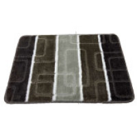 VZ2035DGrey  Килим з тканини шеніл 40x60см, темно-сірий 1000 GSM
