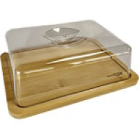 Бокс з кришкою 24x18,5x7,5 см Бамбук, Полістирол 7108200013