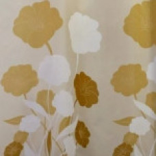 9117BG  Шторка для душа Miranda HERBARIUM, 180х200см, бежевий