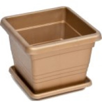 Горщик "Класик" D155 мм 1,6 л з піддоном Теракот EGK15/2