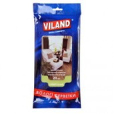 VI09404  Серветки вологі для прибирання універсальні, ТМ VILAND, 20шт.