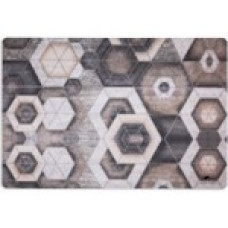 1000008693  Килимок Фото ПРІНТ шестикутник 60*90 см
