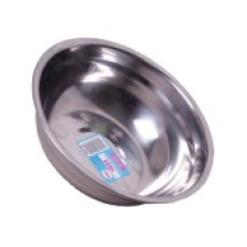 Миска з нержавної сталі D20x5,5 см 4306