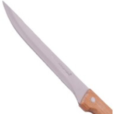 5318  Нож "Универсал" из нерж стали с дерев. ручками (лезвие 12,5 см)