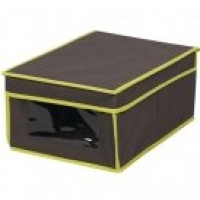 UC09973  Коробка для хранения вещей с крышкой и PVC окошком, S, 25*35*16 см, ТМ МД