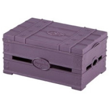 KP1036PR  Декоративний ящик (24) з кришкою №4 (чорнослив)